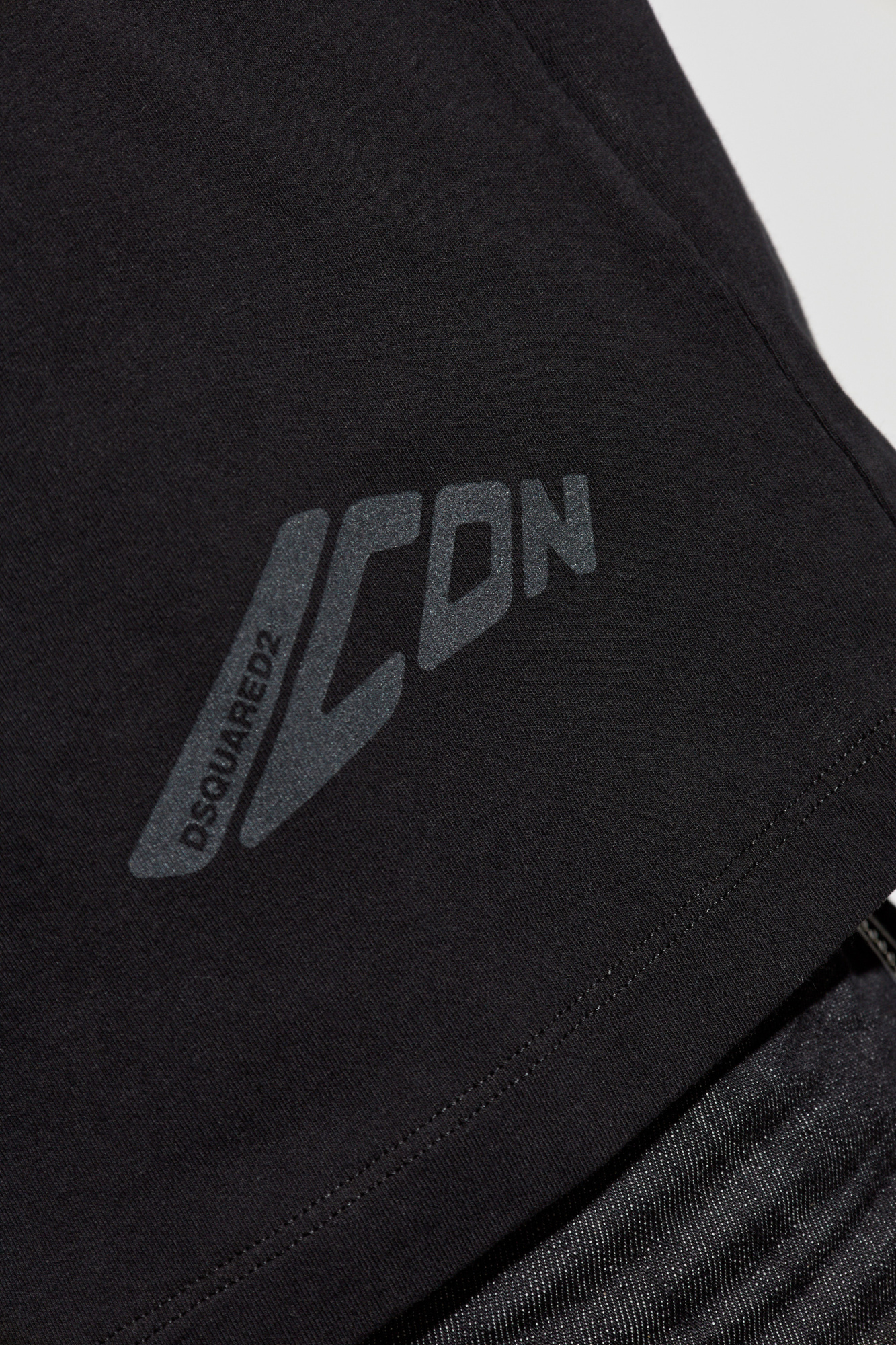 Black T-shirt with printed logo Dsquared2 - Vitkac Italy